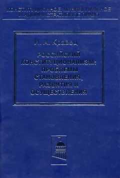 Игорь Кравец - Российский конституционализм: проблемы становления, развития и осуществления