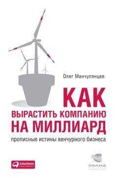 Олег Манчулянцев - Как вырастить компанию на миллиард. Прописные истины венчурного бизнеса
