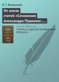 Виссарион Белинский - Из цикла статей «Сочинения Александра Пушкина». Статья девятая. «Евгений Онегин» (окончание)