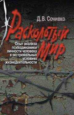 Дмитрий Сочивко - Расколотый мир. Опыт анализа психодинамики личности человека в экстремальных условиях жизнедеятельности